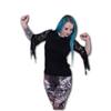 Spiral - GOTHIC ELEGANCE Longsleeve top - Black Product image